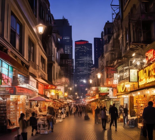 商贸业，服务业的 Doubling 晚光