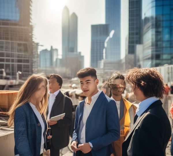 商贸学子助力复工新闻