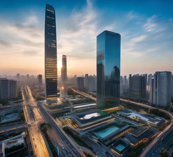 广州西郊商贸中心，连接未来，成就新未来